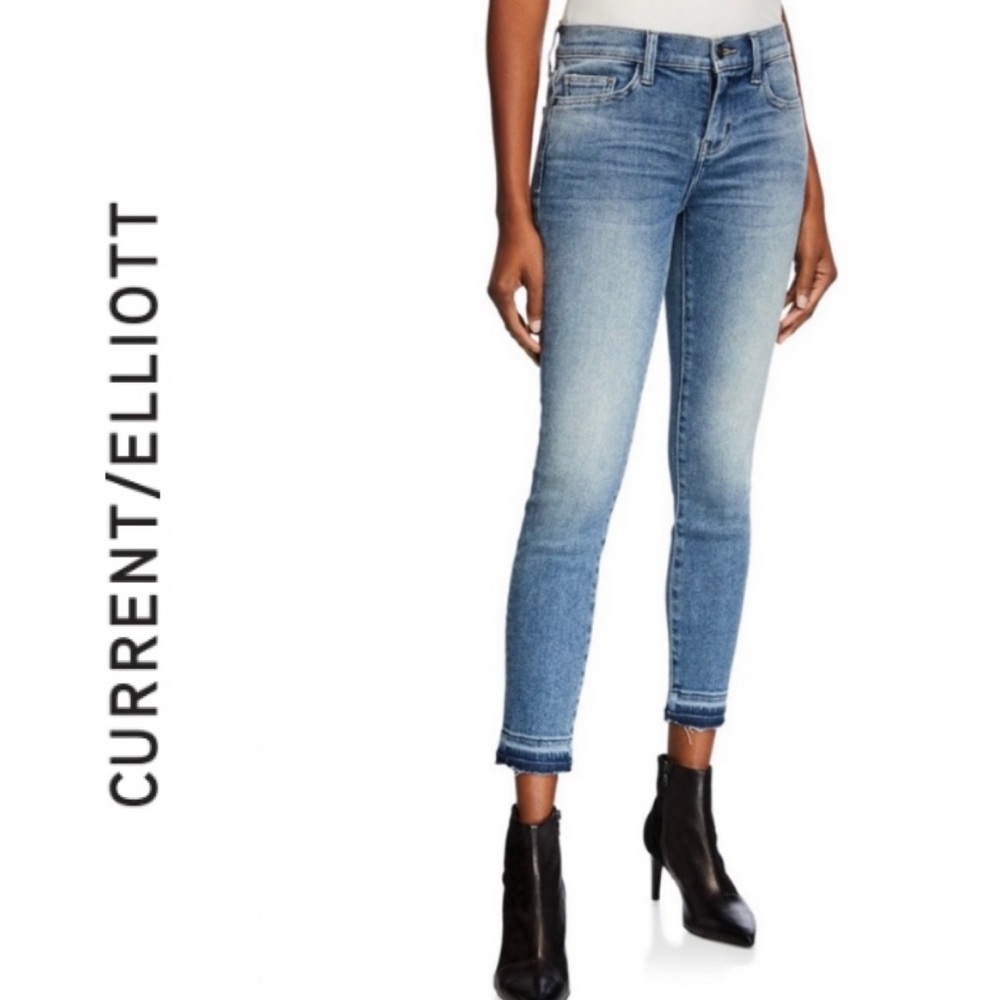 ✅Current Elliott Jeans Stiletto in Artisian Wash Size 32 NWT!